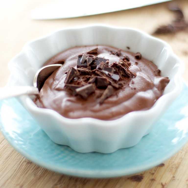 Ванильно-шоколадный пудинг рецепт с фото пошагово - 1000.menu