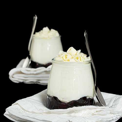 Парфе с белым шоколадом — пошаговый рецепт с фото