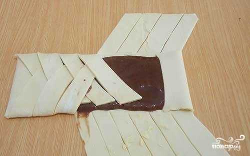 Рецепты шоколад в слоеном тесте