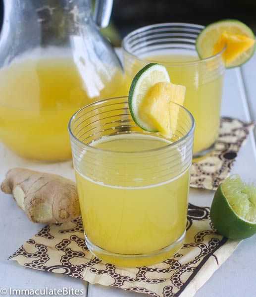 Лимонад с имбирем для похудения