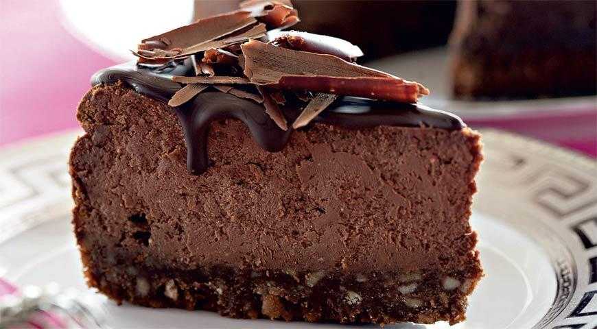 Шоколадный чизкейк без выпечки - рецепт с фотографиями - patee. рецепты