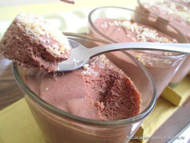 Шоколадное суфле ▶ рецепт приготовления в домашних условиях ▶ как приготовить без желатина