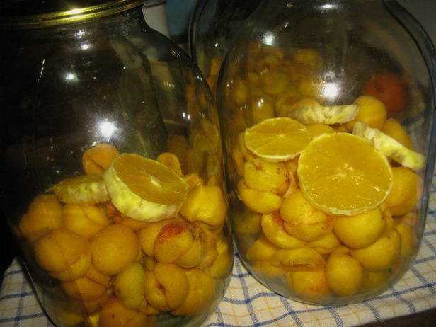 Компот из персиков на зиму - простые рецепты без стерилизации с апельсинами, абрикосами, яблоками