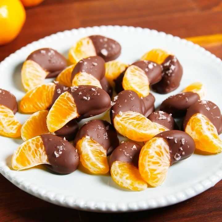 Мандарины в шоколаде - 213 рецептов: десерты | foodini