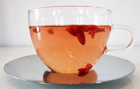 Чай с ягодами годжи – как правильно заваривать и принимать