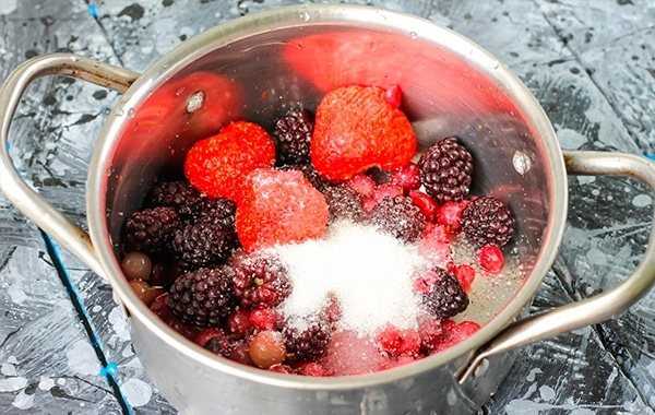 Пирог с замороженными ягодами - 9 рецептов приготовления пошагово - 1000.menu