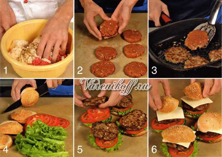 Булочки для бургеров и гамбургеров - лучшие рецепты с пошаговым фото