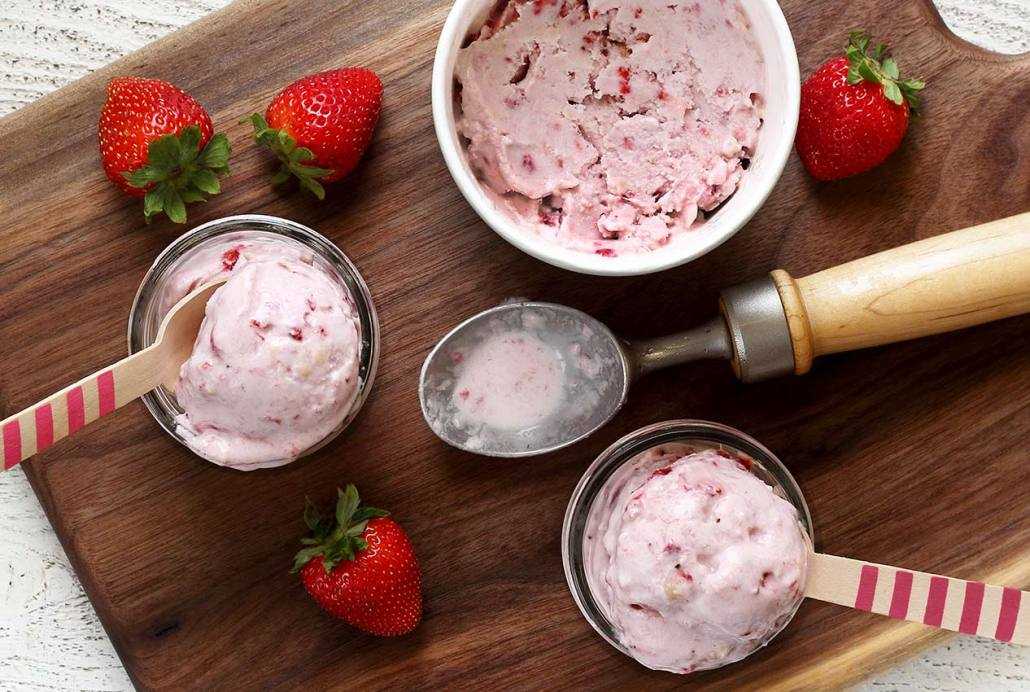 Десерт из замороженной клубники. необычные десерты из замороженных ягод что приготовить с замороженной клубникой
