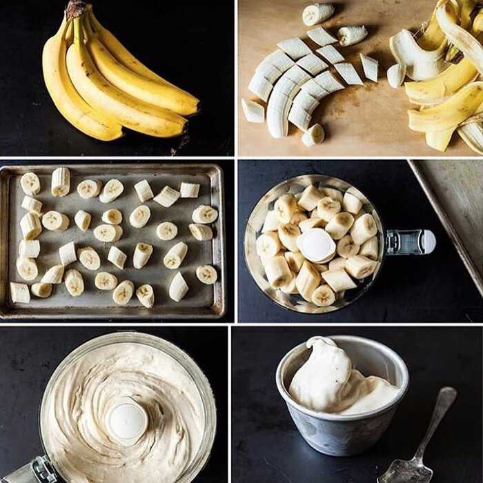 Как сделать банановое мороженое в домашних условиях