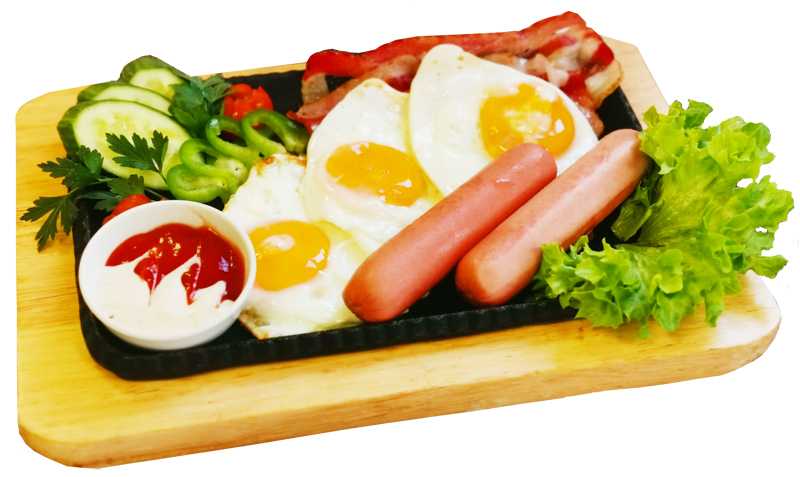 Сердечки из сосисок с яйцом, в кляре, с овощами – идеальный завтрак на 14 февраля для любимого