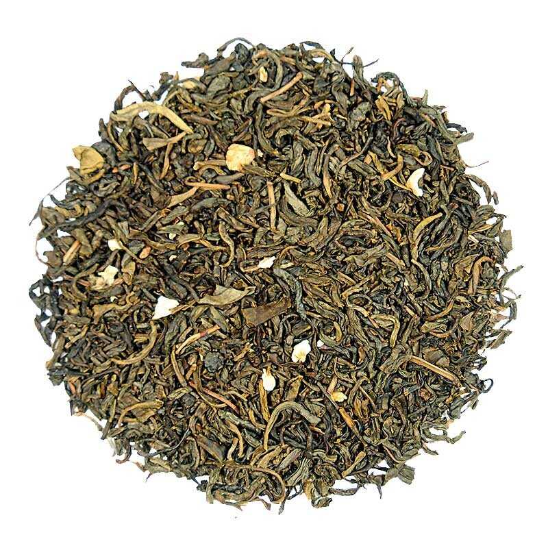 Зеленый чай с жасмином, полезное действие и прекрасный аромат
