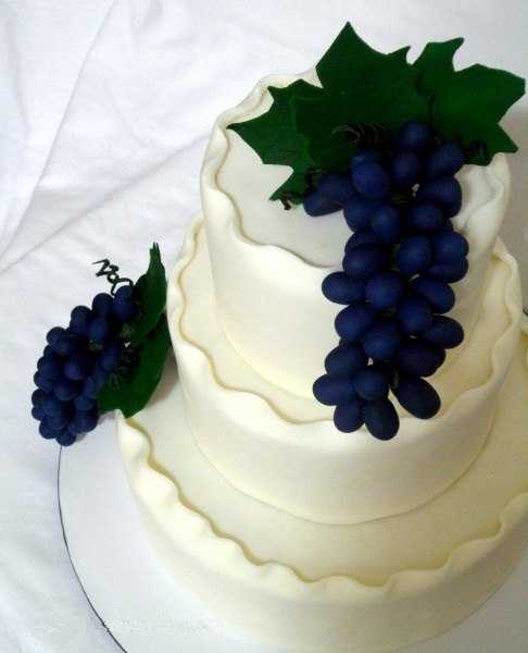 Пирог с виноградом, рецепт с фото пошагово