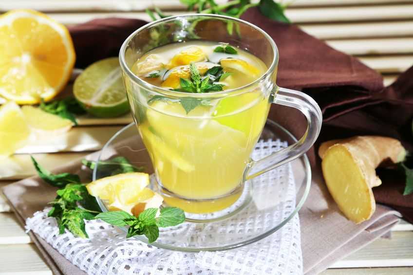 Имбирно-лимонный чай — пошаговый рецепт заваривания с фото