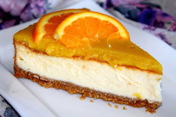 Апельсиновый чизкейк с творогом: домашние рецепты без выпечки