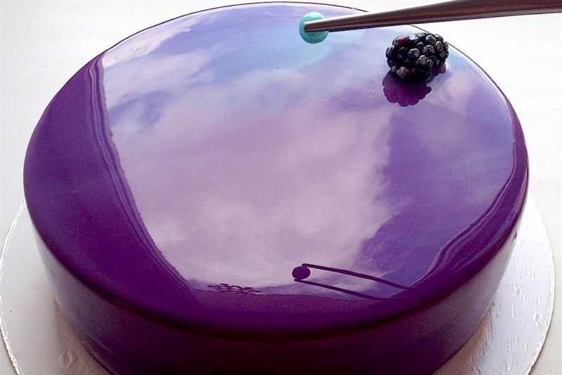 Зеркальная глазурь для торта рецепт с фото