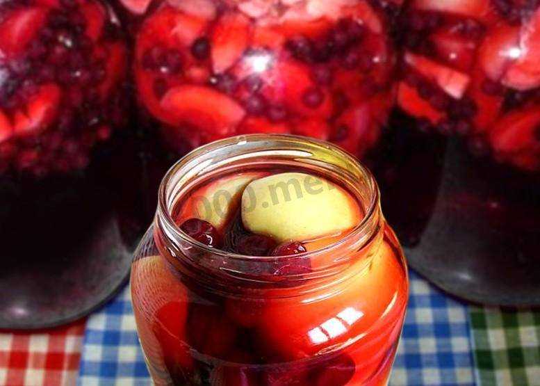Как варить компот из свежих ягод и фрукт, рецепты на зиму