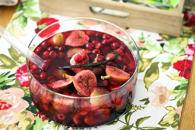 Компот из свежего инжира на зиму: польза, рецепты с яблоками, с виноградом, с малиной
