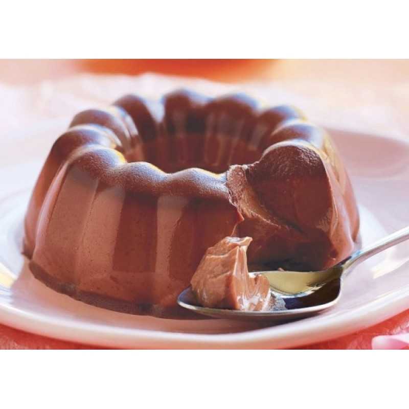 Желе маково-шоколадное
