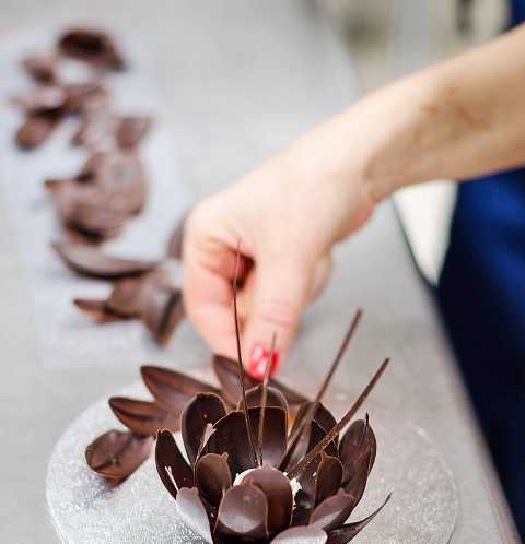 Как украсить торт шоколадом своими руками: декор фигурками, узорами, глазурью