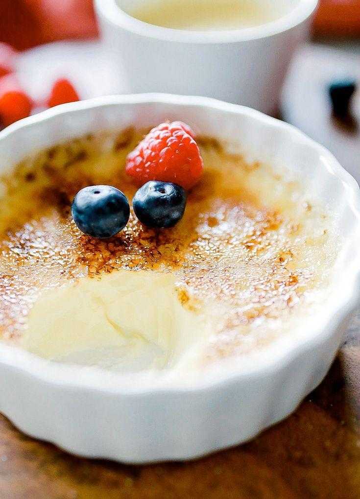 Французский десерт крем брюле рецепт с фото пошагово и видео - 1000.menu