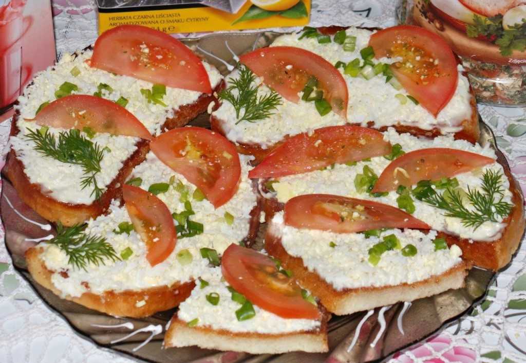 Бутерброды с творожным сыром: вкусные рецепты