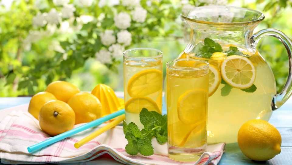Лимонад с лимоном — рецепты приготовления напитка в домашних условиях