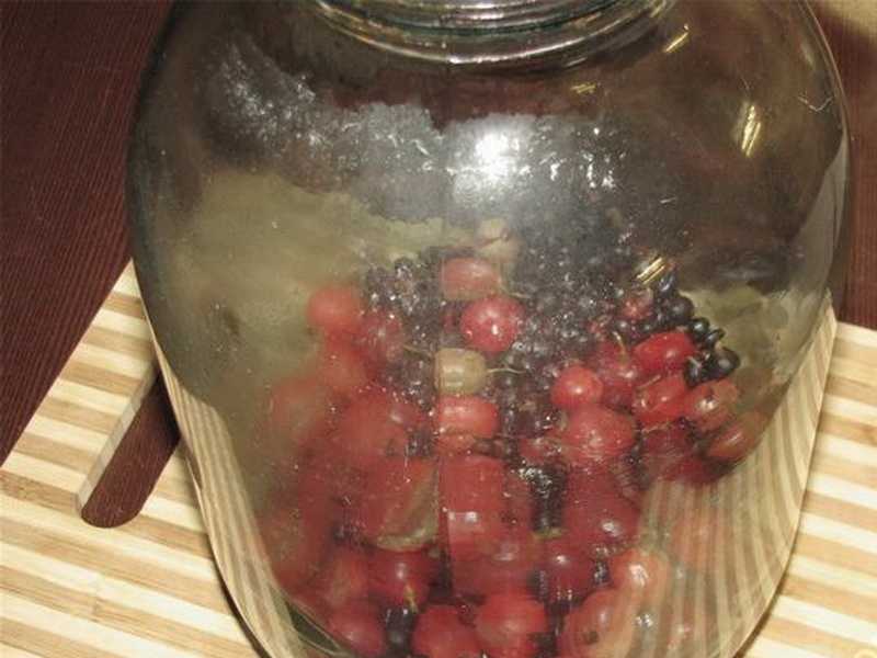 Компот из смородины и вишни на зиму пошаговый рецепт быстро и просто от ирины наумовой