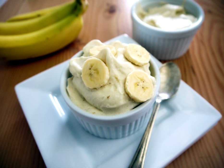 Мороженое из банана: рецепты