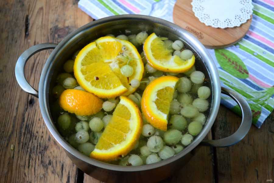 Компот из апельсинов на зиму рецепт с фото