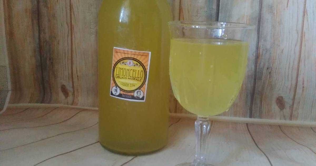 Лимонный ликер на водке