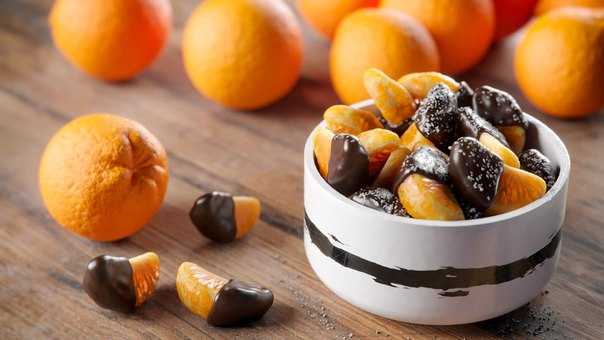 Готовим мандариновые дольки в шоколаде: поиск по ингредиентам, советы, отзывы, пошаговые фото, подсчет калорий, удобная печать, изменение порций, похожие рецепты