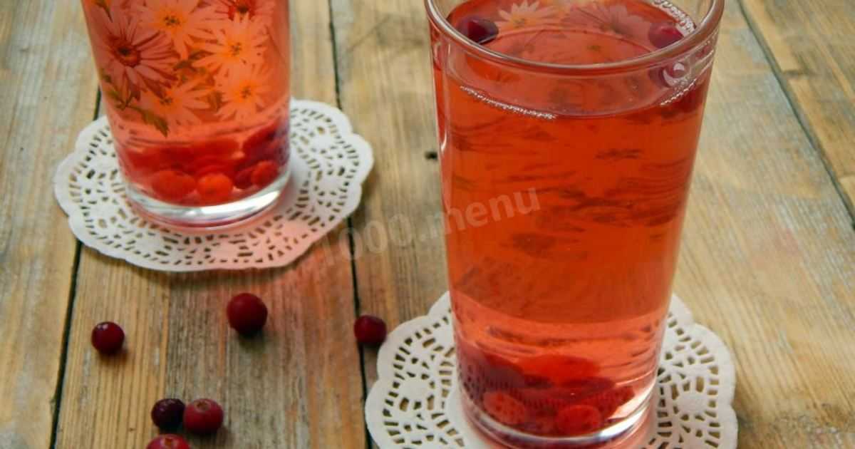 Компот из клюквы: рецепт из замороженных ягод