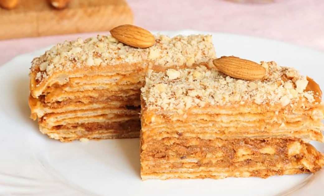 Торт из коржей с вареной сгущенкой - простые рецепты вкусных десертов