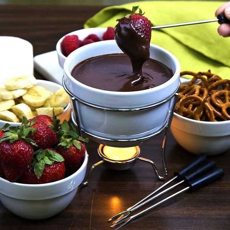 5 лучших рецептов шоколадного фондю