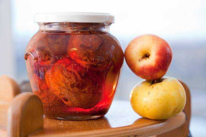 Компот из свежих яблок на зиму - 11 рецептов на 3 литровую банку