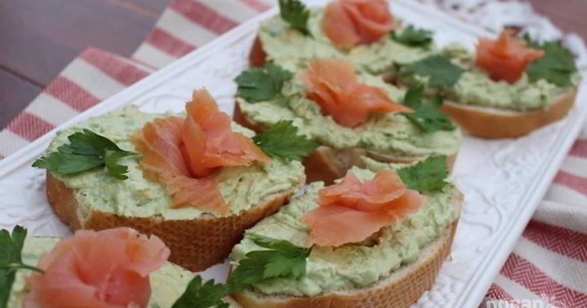 Бутерброды с рыбой - 66 домашних вкусных рецептов приготовления