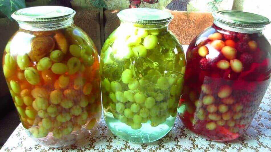 Компот из яблок и винограда на зиму: рецепты приготовления со стерилизацией и без с фото