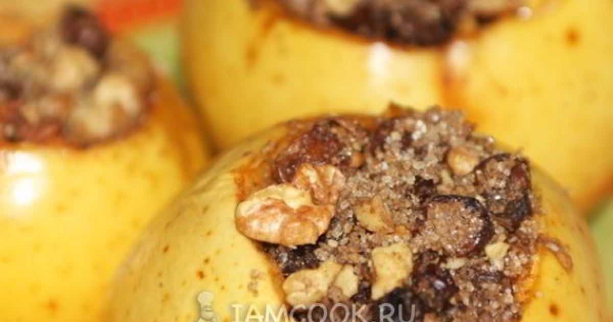 Простые рецепты печеных яблок в духовке: с медом, корицей, орехами