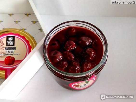 Желе из вишни на зиму: рецепты с желатином и без него   видео и отзывы