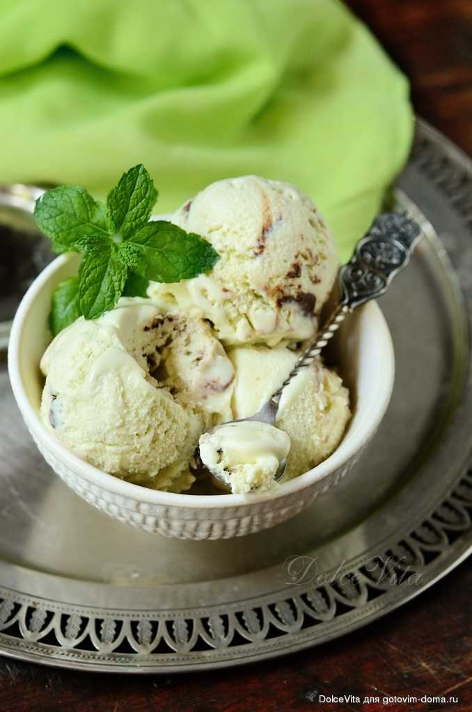 Мятное мороженое - рецепт с фото пошагово | cookjournal.ru
