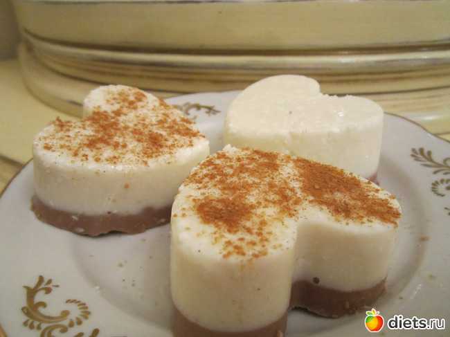 Творожный десерт со стевией по диете дюкана простой домашний рецепт пошагово с фото