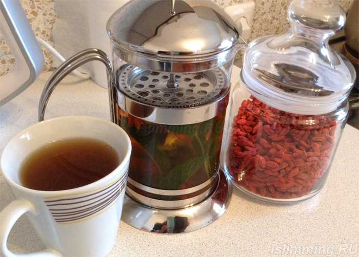 Как приготовить чай с ягодами годжи