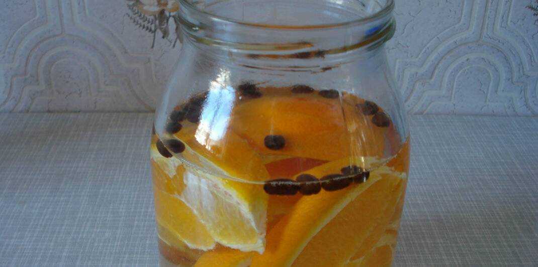 Апельсиновая водка – настойка на цедре и мякоти апельсина