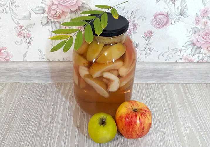 Компот из черной смородины, ревеня и яблок - 6 пошаговых фото в рецепте