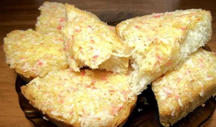 Бутерброды с крабовыми палочками и яйцом - рецепты с фото пошагово