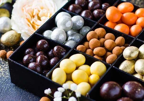 Конфеты из белого шоколада с фундуком — пошаговый рецепт с фото