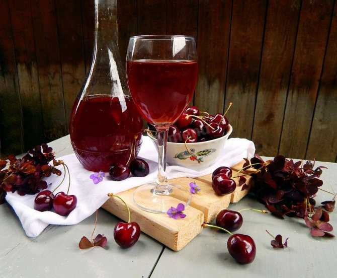 Помогу вам вкусно приготовить напиток Домашнее вино из вишни - смотрите  похожие рецепты, советы, состав, пошаговые фото, комментарии, порядок приготовления