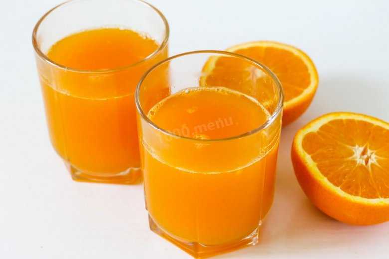 Желе из сока апельсина