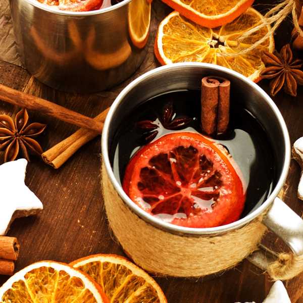 Рецепт приготовления глинтвейна с апельсином и корицей – как правильно пить