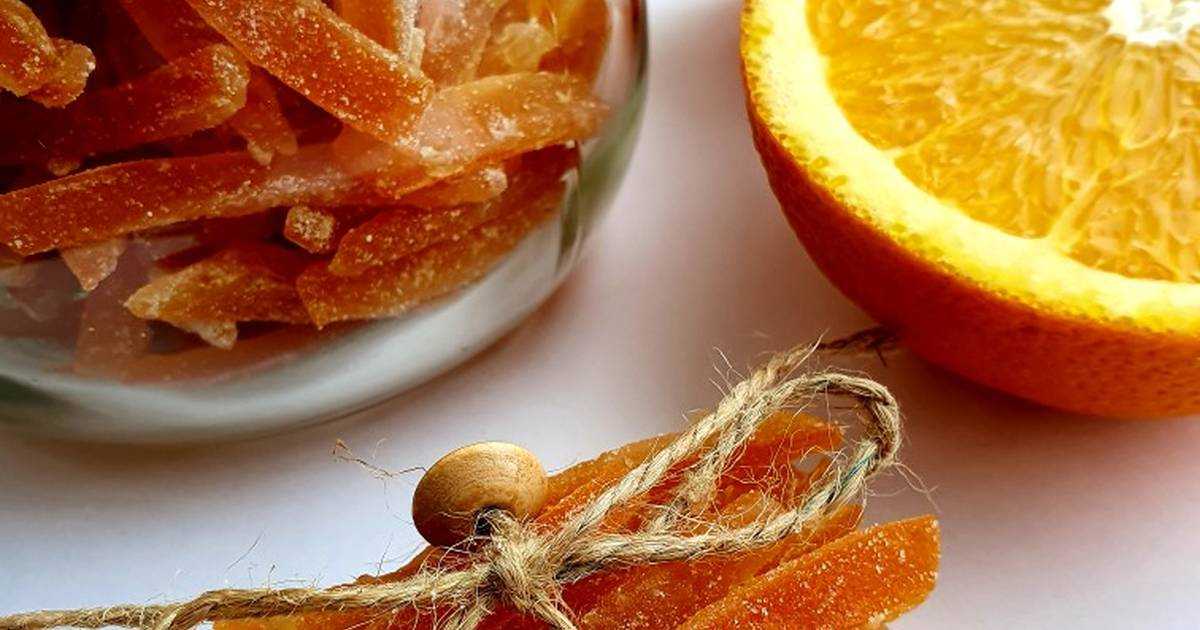 2 быстрых рецепта цукатов из мандариновых корок в домашних условиях